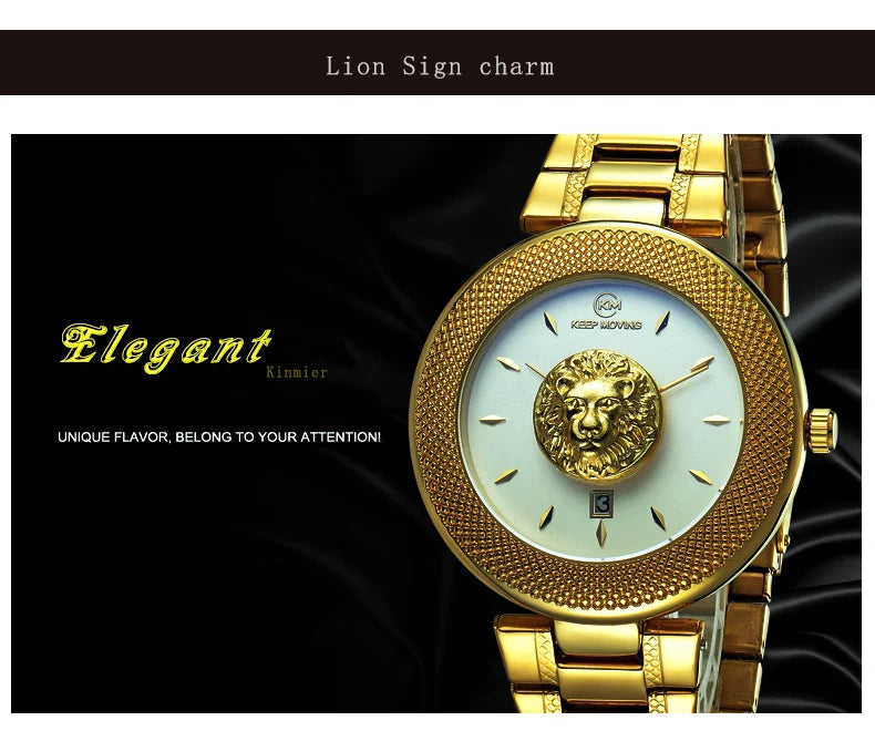 Gearly Luxury Quartz Lady