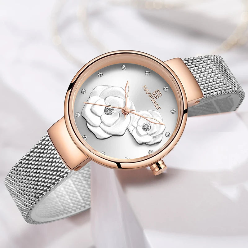 Gearly Steel Quartz Luxe