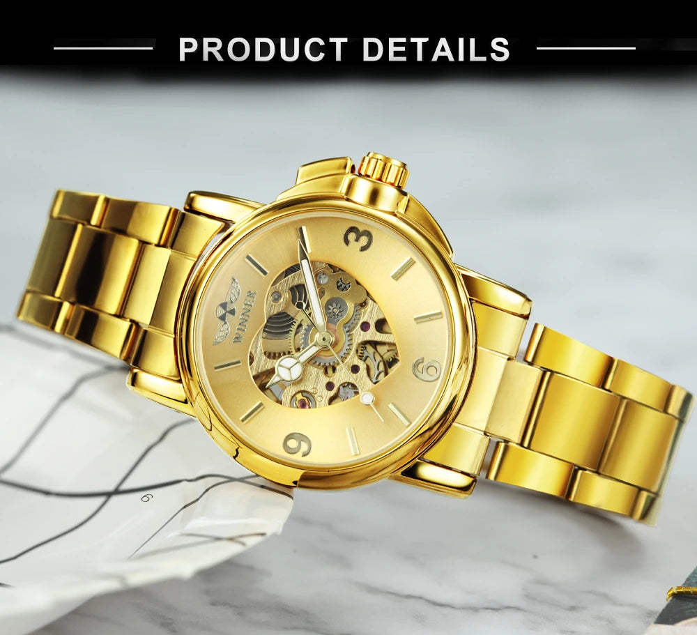 Gearly Gold Skeleton Auto