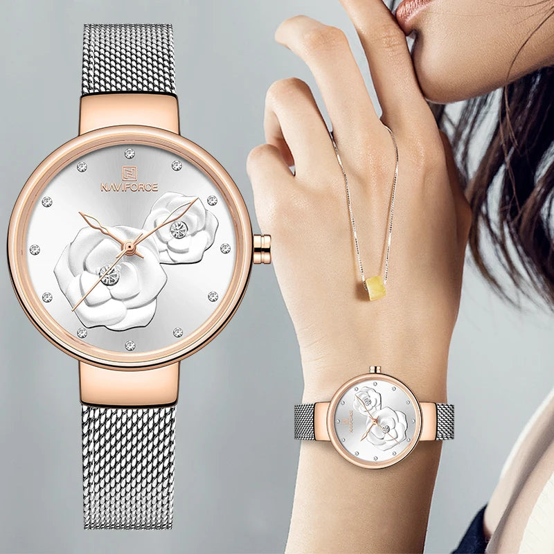 Gearly Steel Quartz Luxe