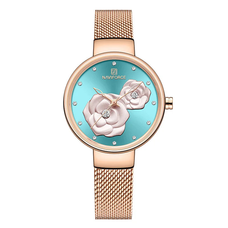 Gearly Steel Quartz Luxe