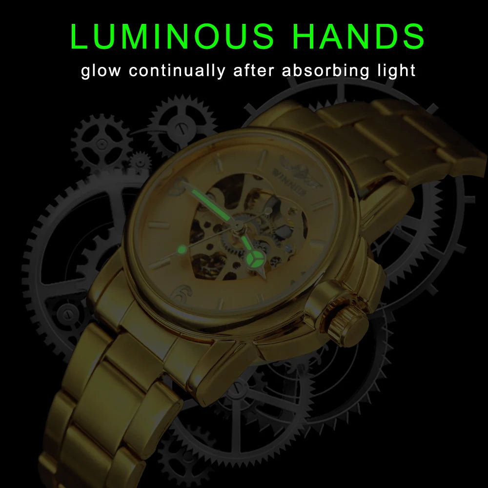 Gearly Gold Skeleton Auto