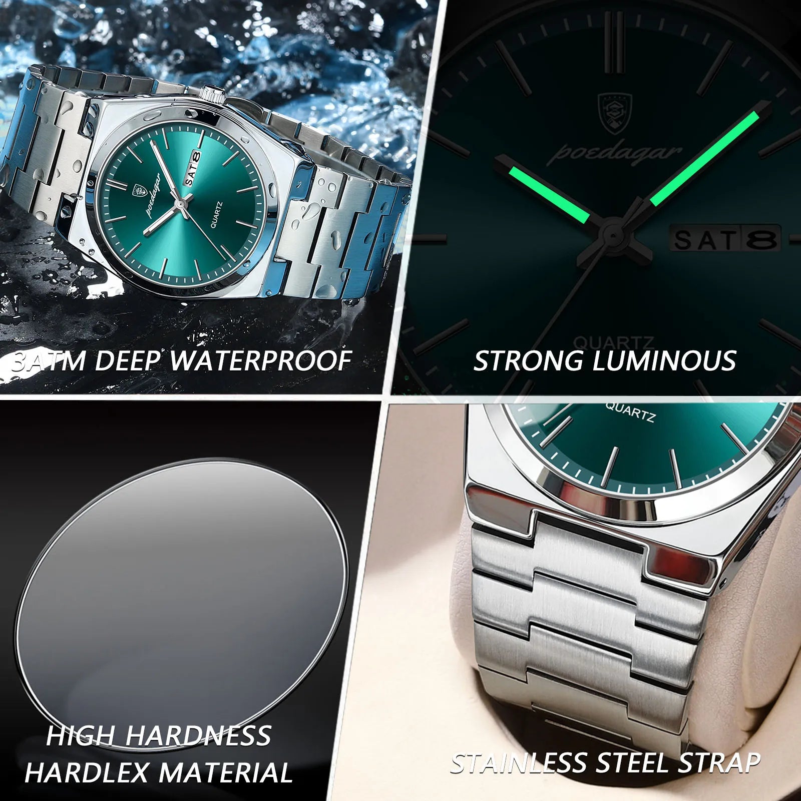 Gearly Luxury Steel Precision