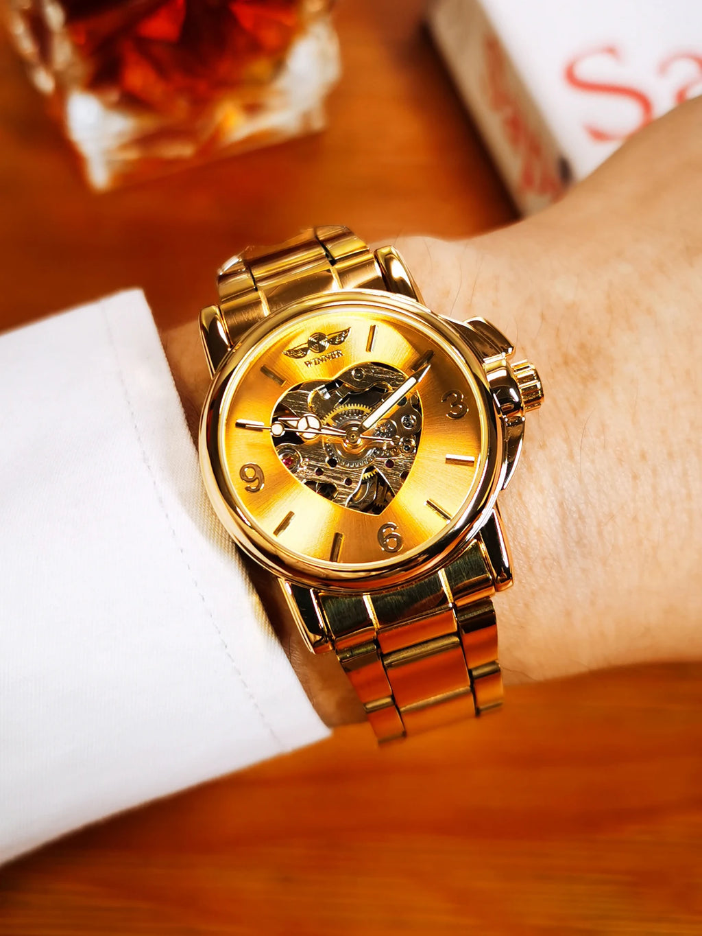 Gearly Gold Skeleton Auto