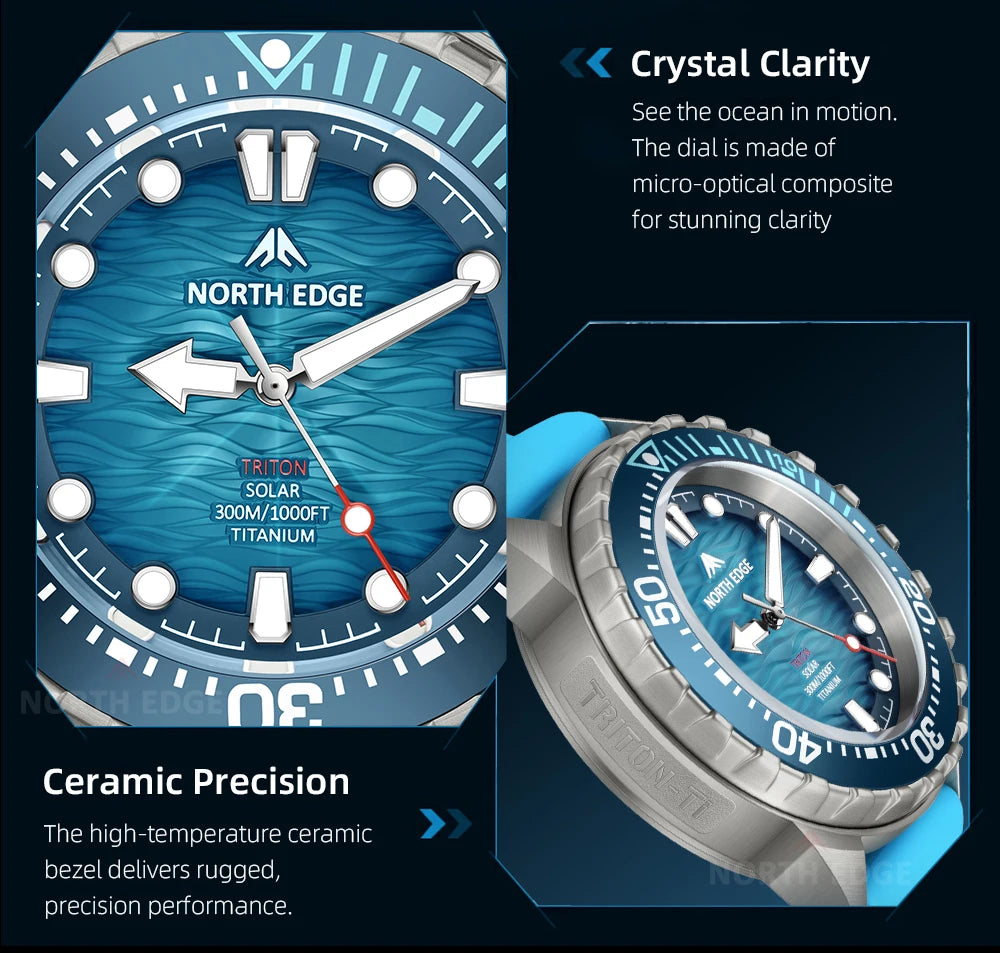 Gearly Titanium Solar Diver