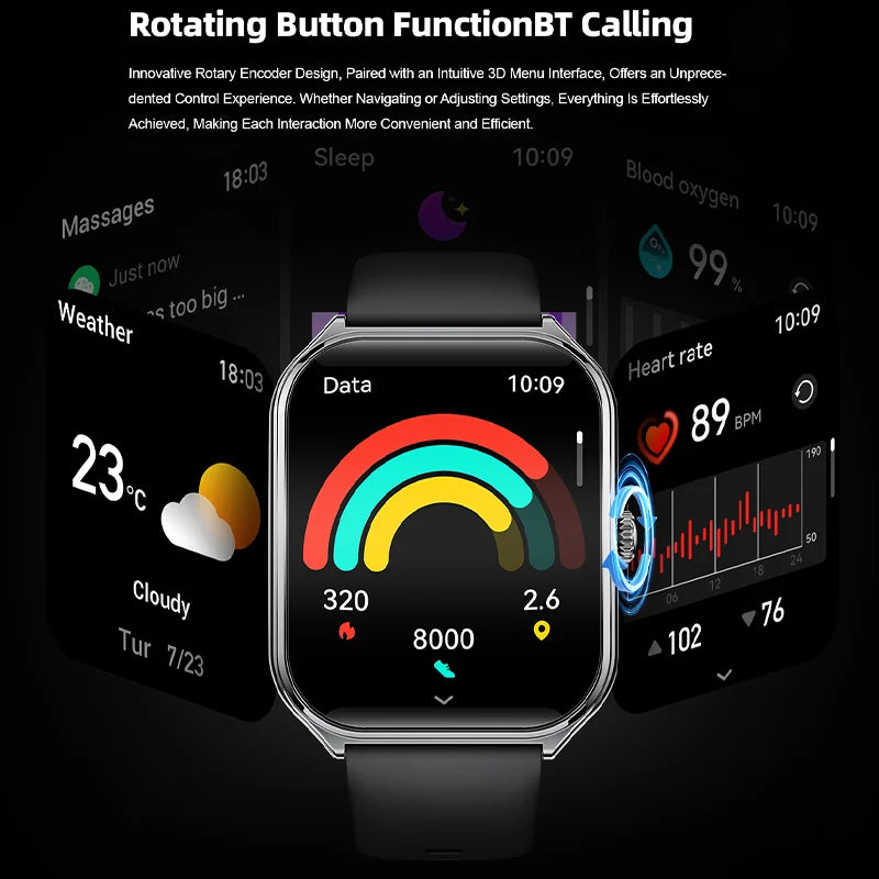 Gearly Ultra AMOLED Fitness