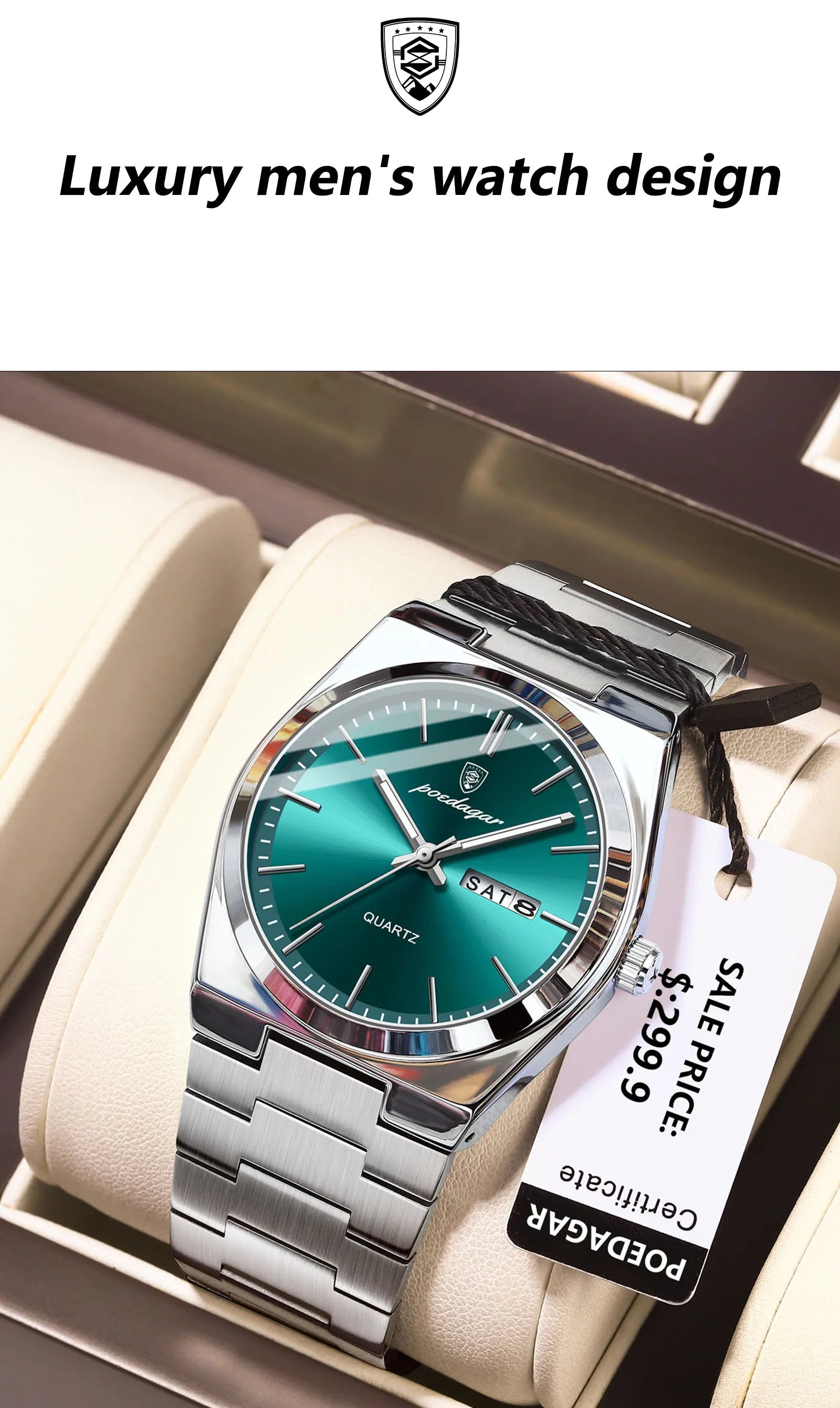 Gearly Luxury Steel Precision