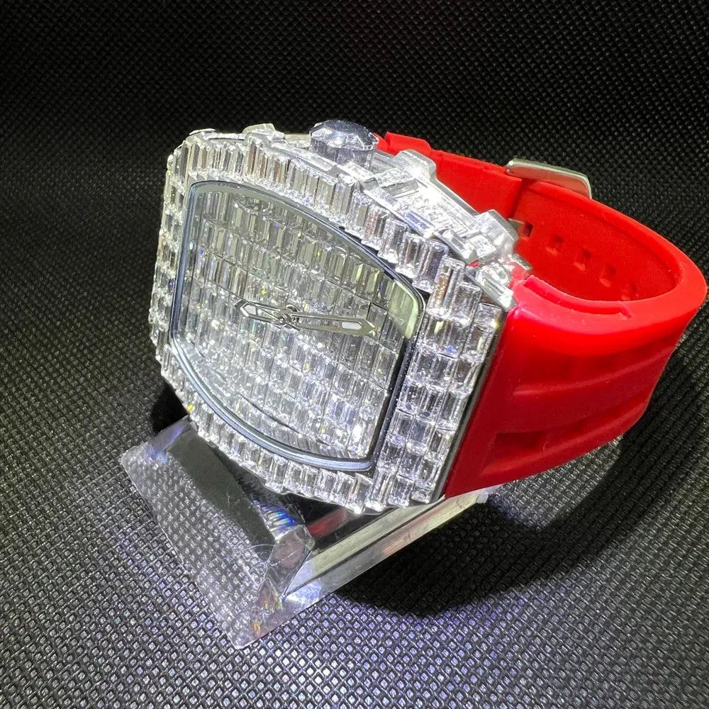 Gearly Square Diamond Quartz