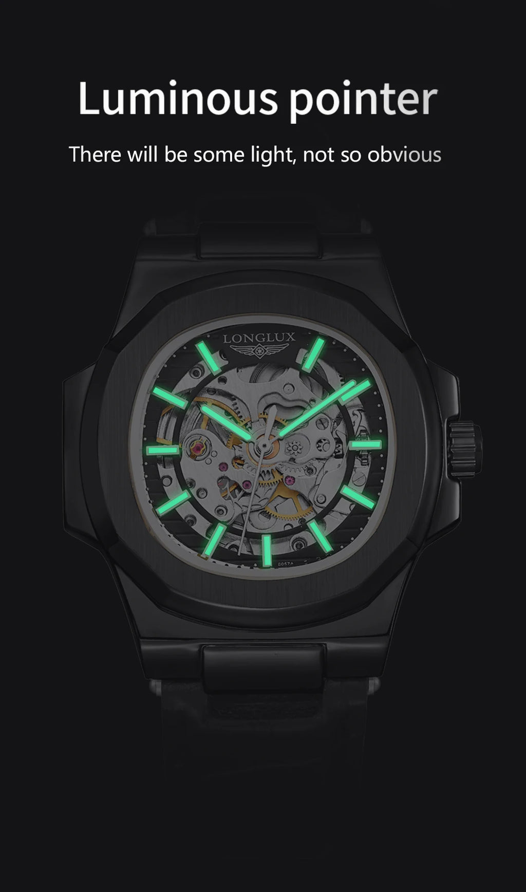 Gearly Skeleton Auto Leather