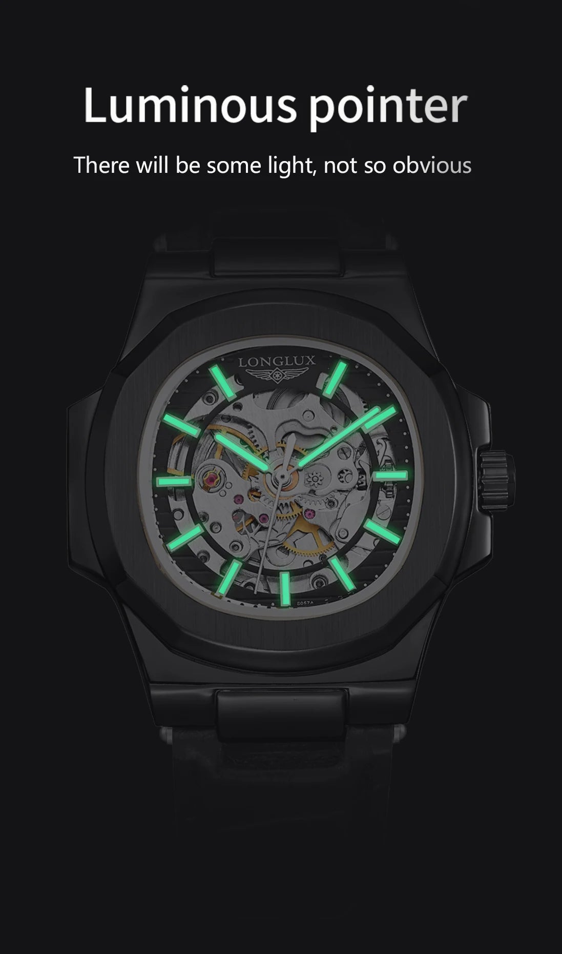Gearly Skeleton Auto Leather