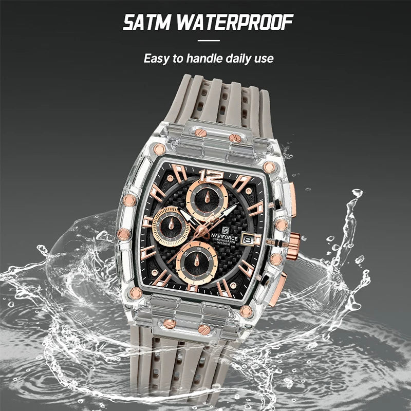 Gearly Quartz Sport Silicone