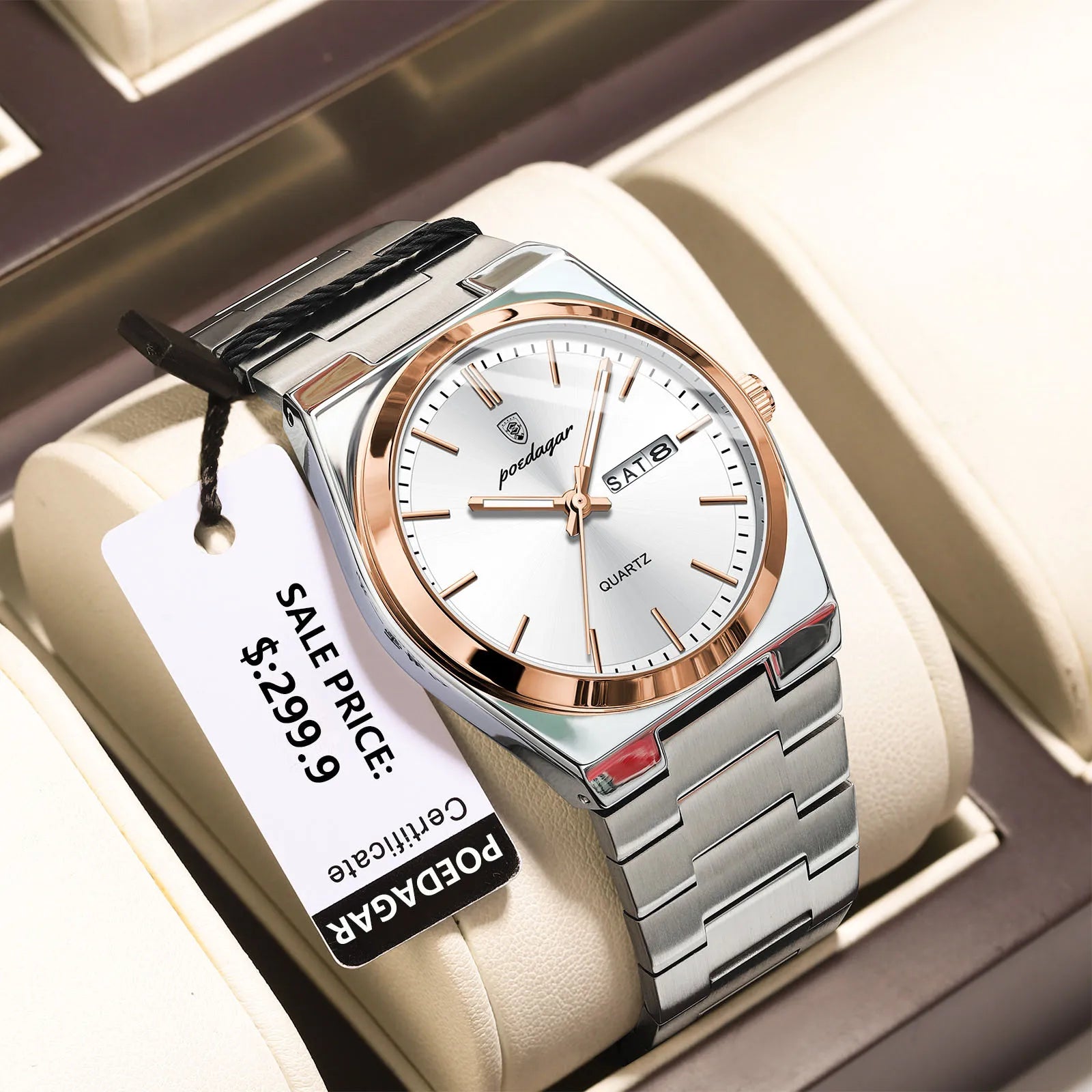 Gearly Luxury Steel Precision