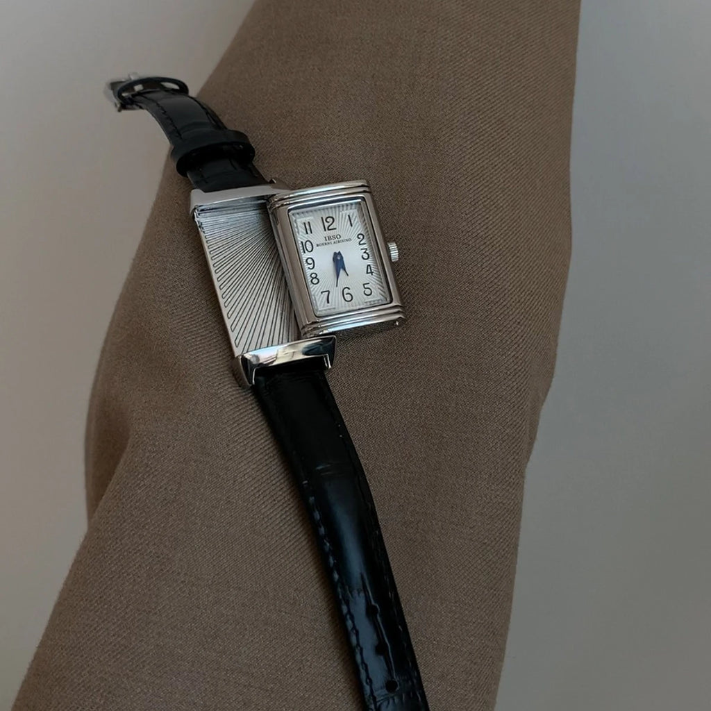 Gearly Retro Leather Square