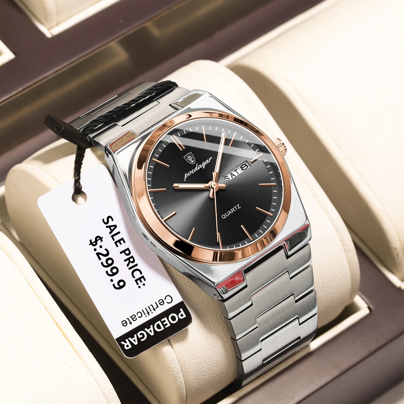 Gearly Luxury Steel Precision