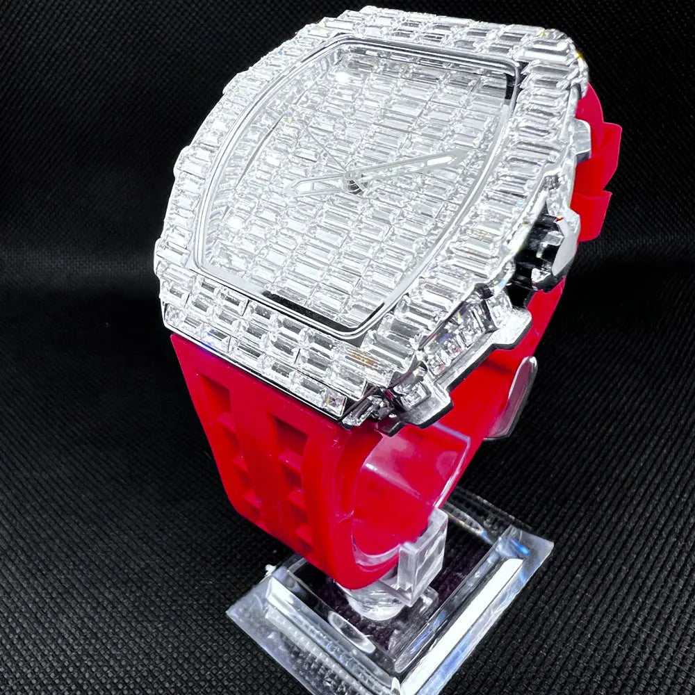 Gearly Square Diamond Quartz
