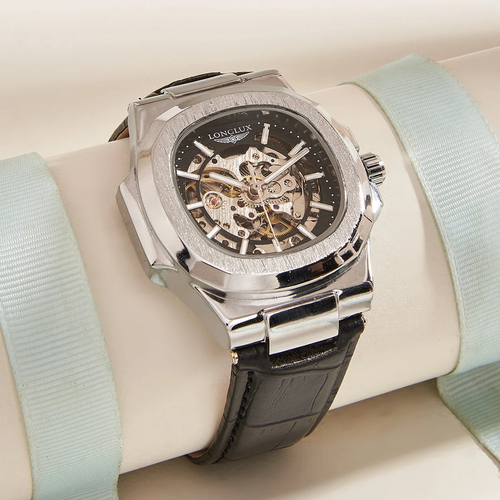 Gearly Skeleton Auto Leather