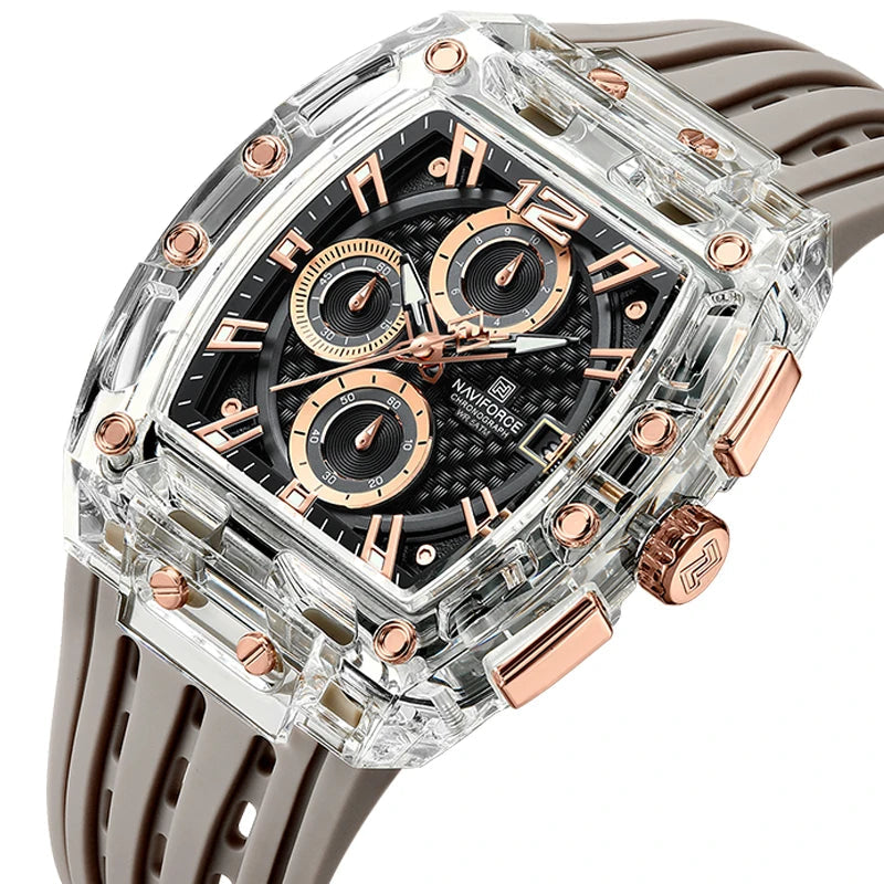 Gearly Quartz Sport Silicone