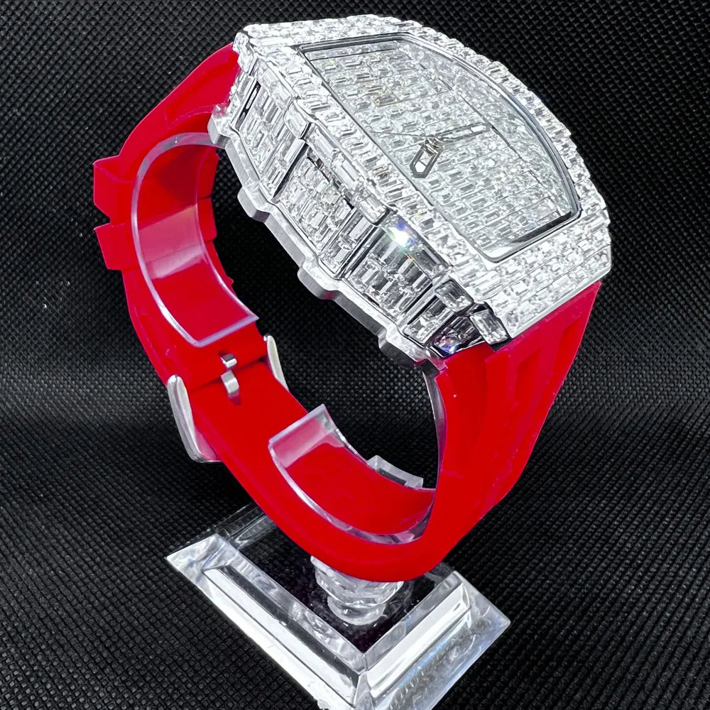 Gearly Square Diamond Quartz