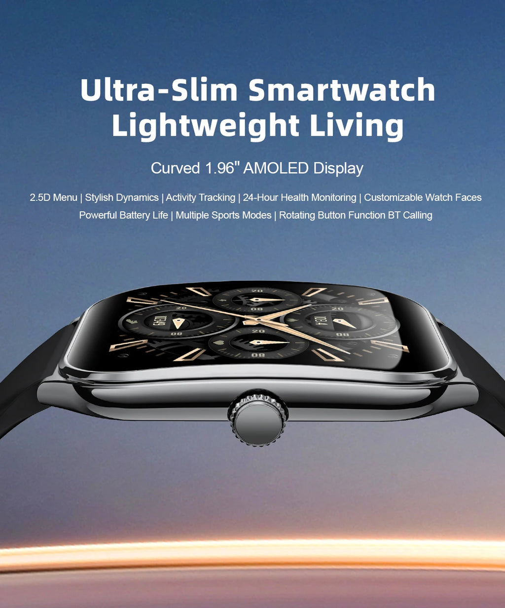 Gearly Ultra AMOLED Fitness