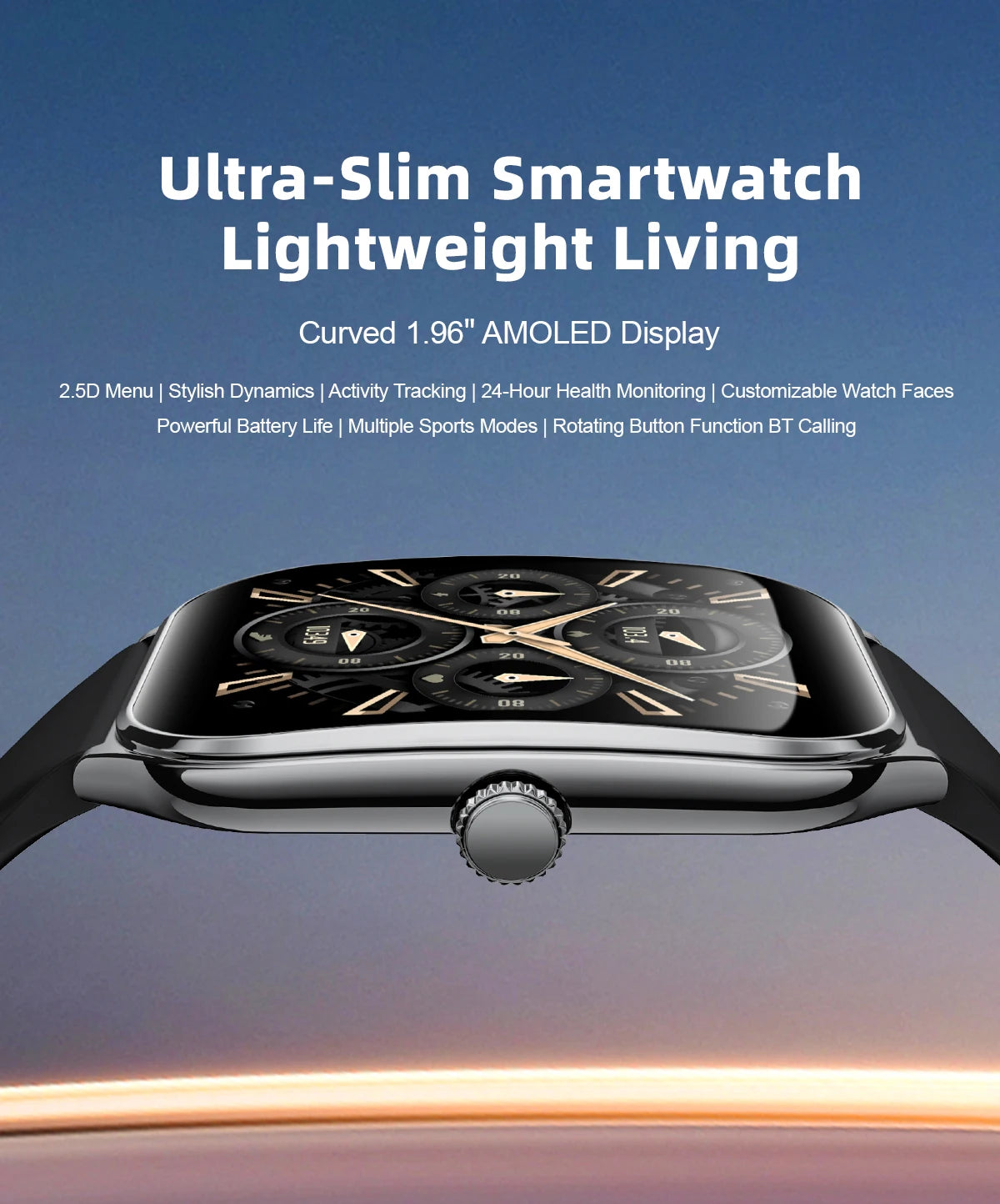 Gearly Ultra AMOLED Fitness