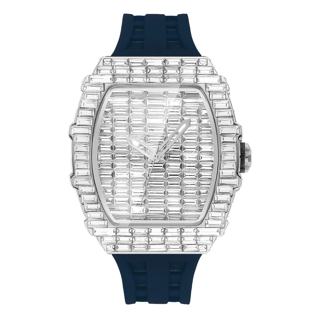 Gearly Square Diamond Quartz