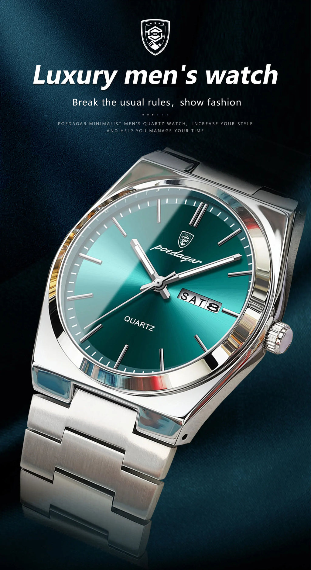 Gearly Luxury Steel Precision