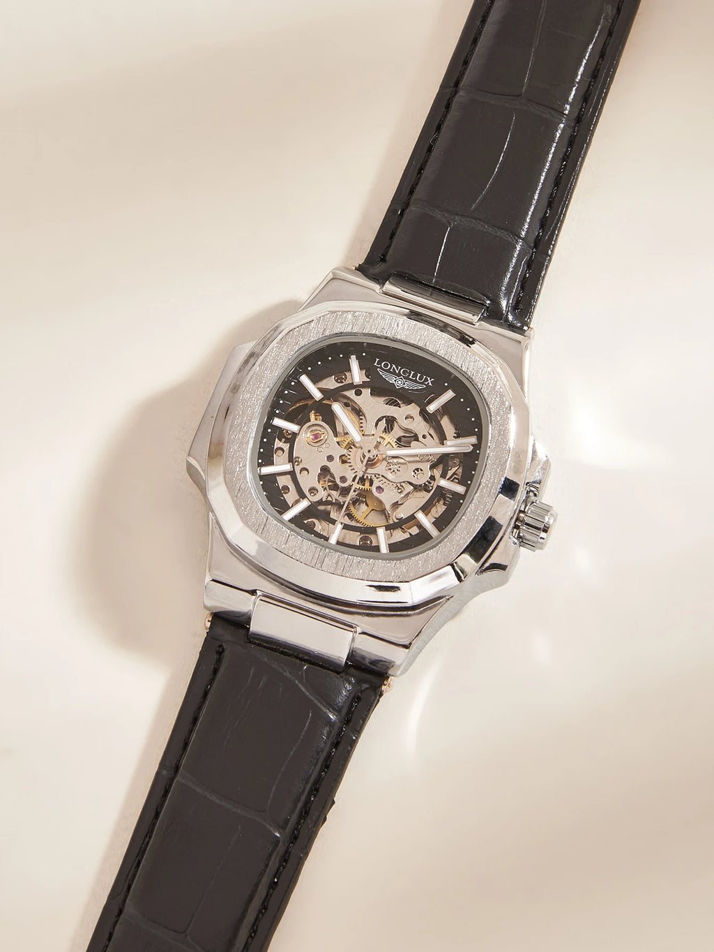 Gearly Skeleton Auto Leather