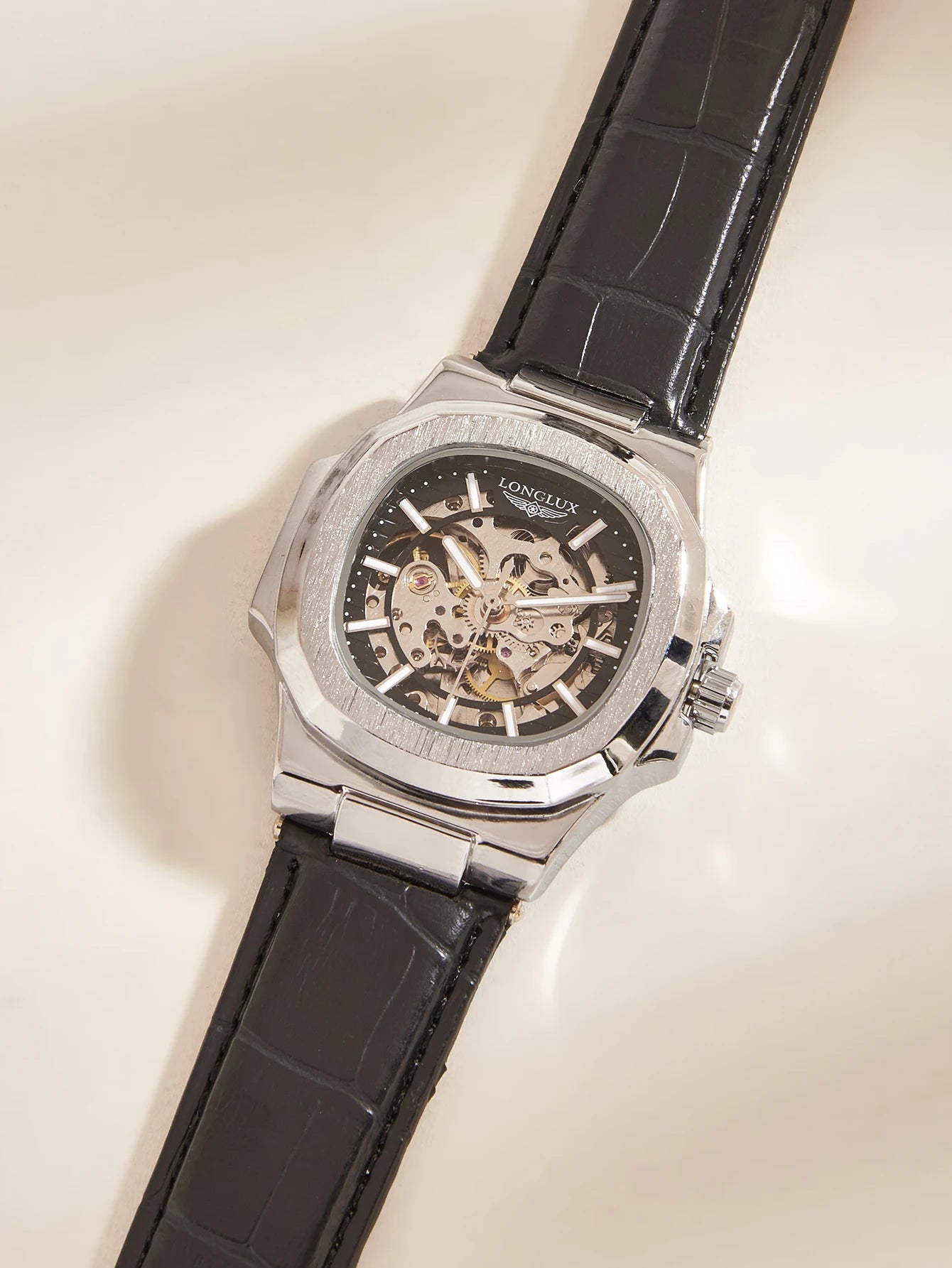 Gearly Skeleton Auto Leather