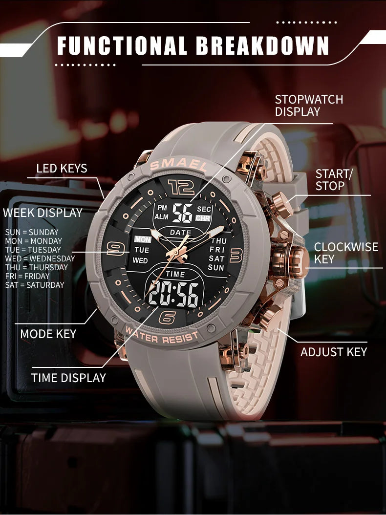 Gearly Sport Aqua Quartz