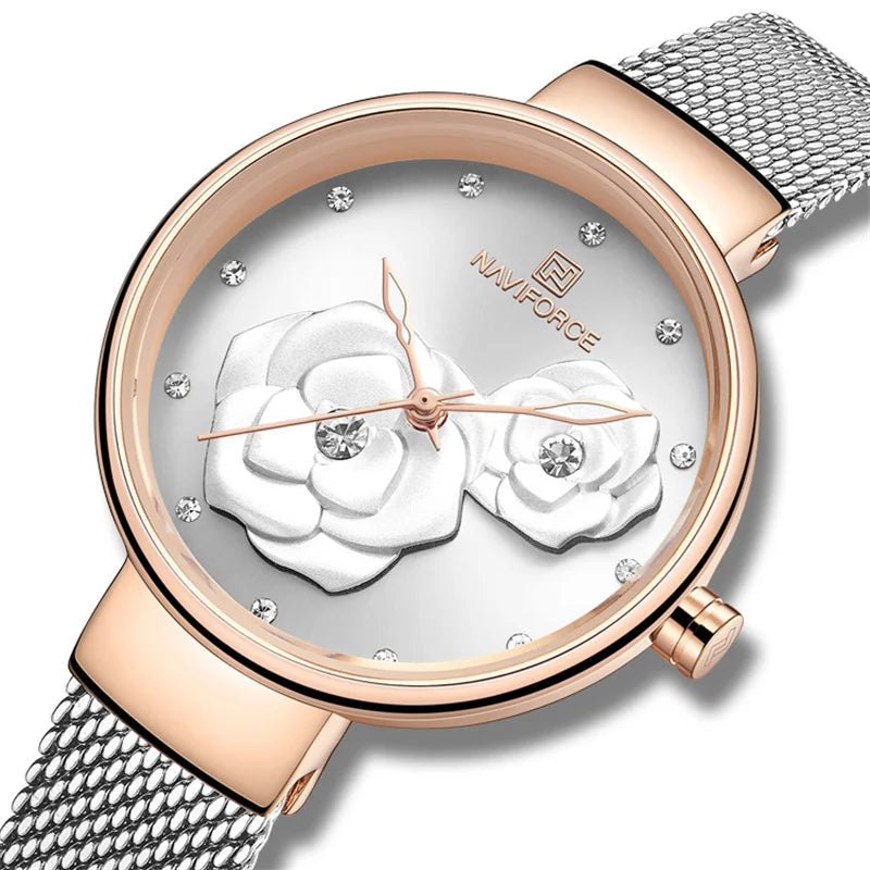 Gearly Steel Quartz Luxe