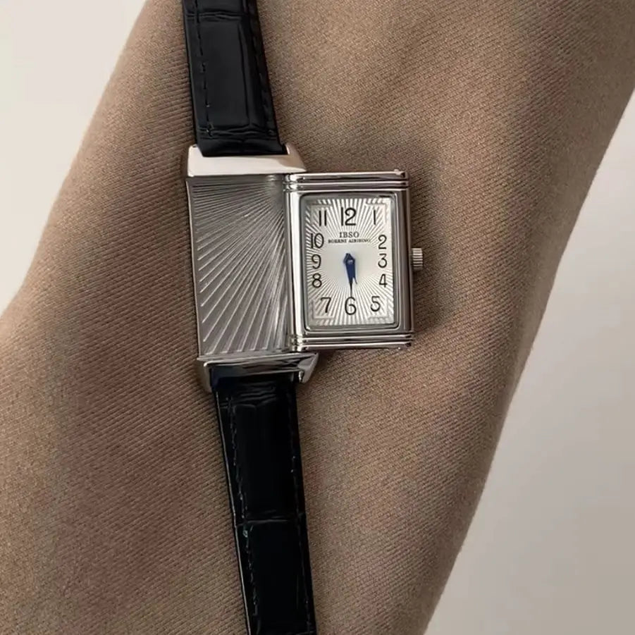 Gearly Retro Leather Square