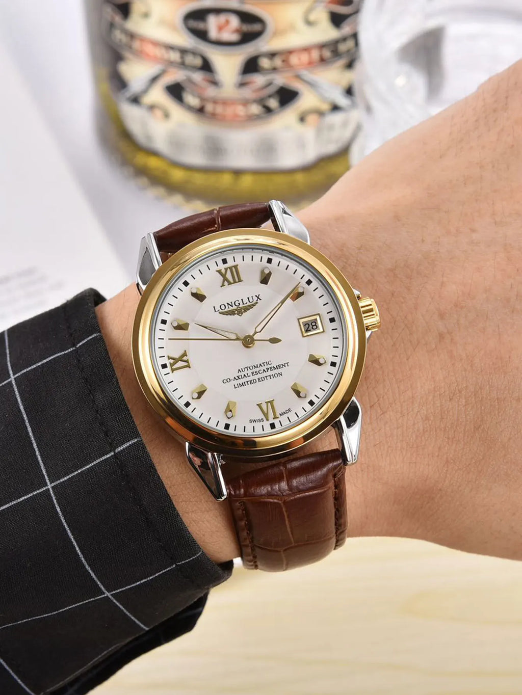 Gearly Auto Leather Date