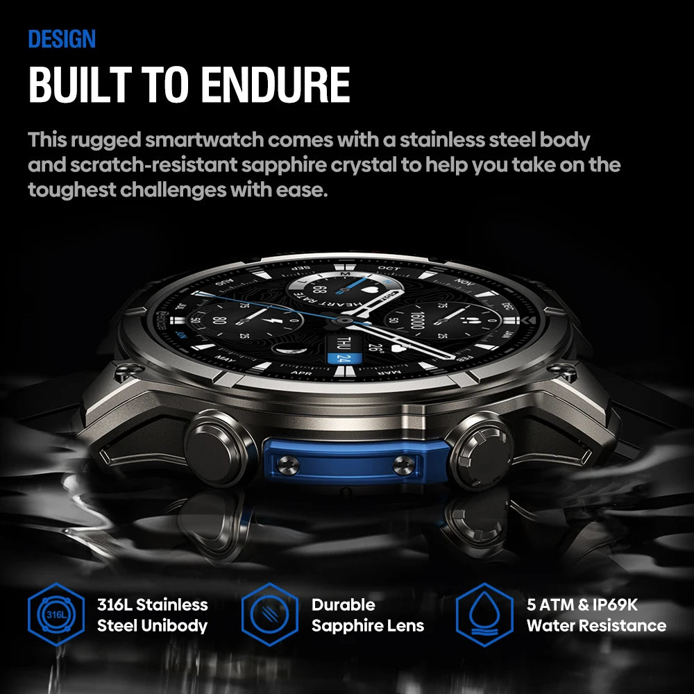 Gearly AMOLED Heart Fitness
