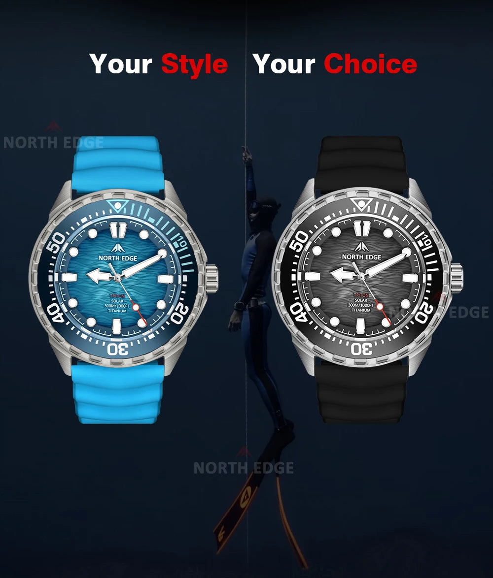 Gearly Titanium Solar Diver