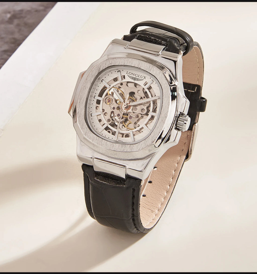 Gearly Skeleton Auto Leather