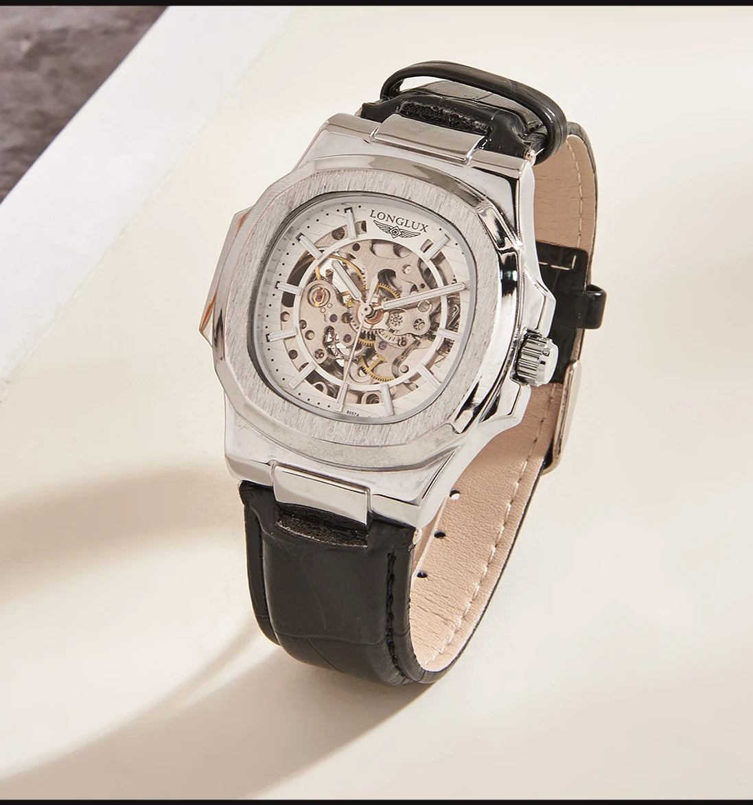 Gearly Skeleton Auto Leather