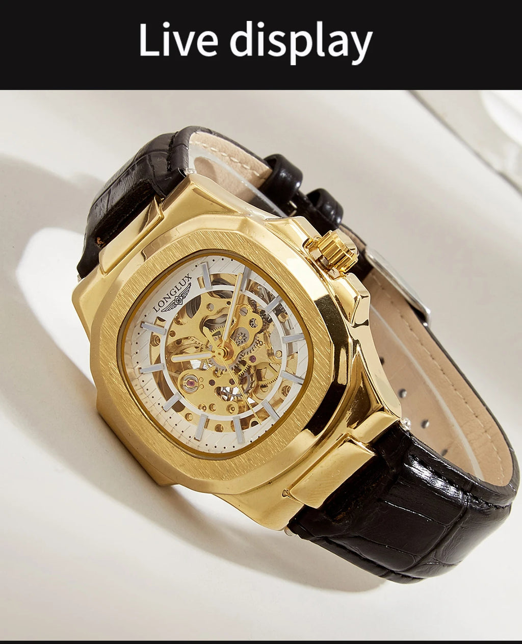 Gearly Skeleton Auto Leather