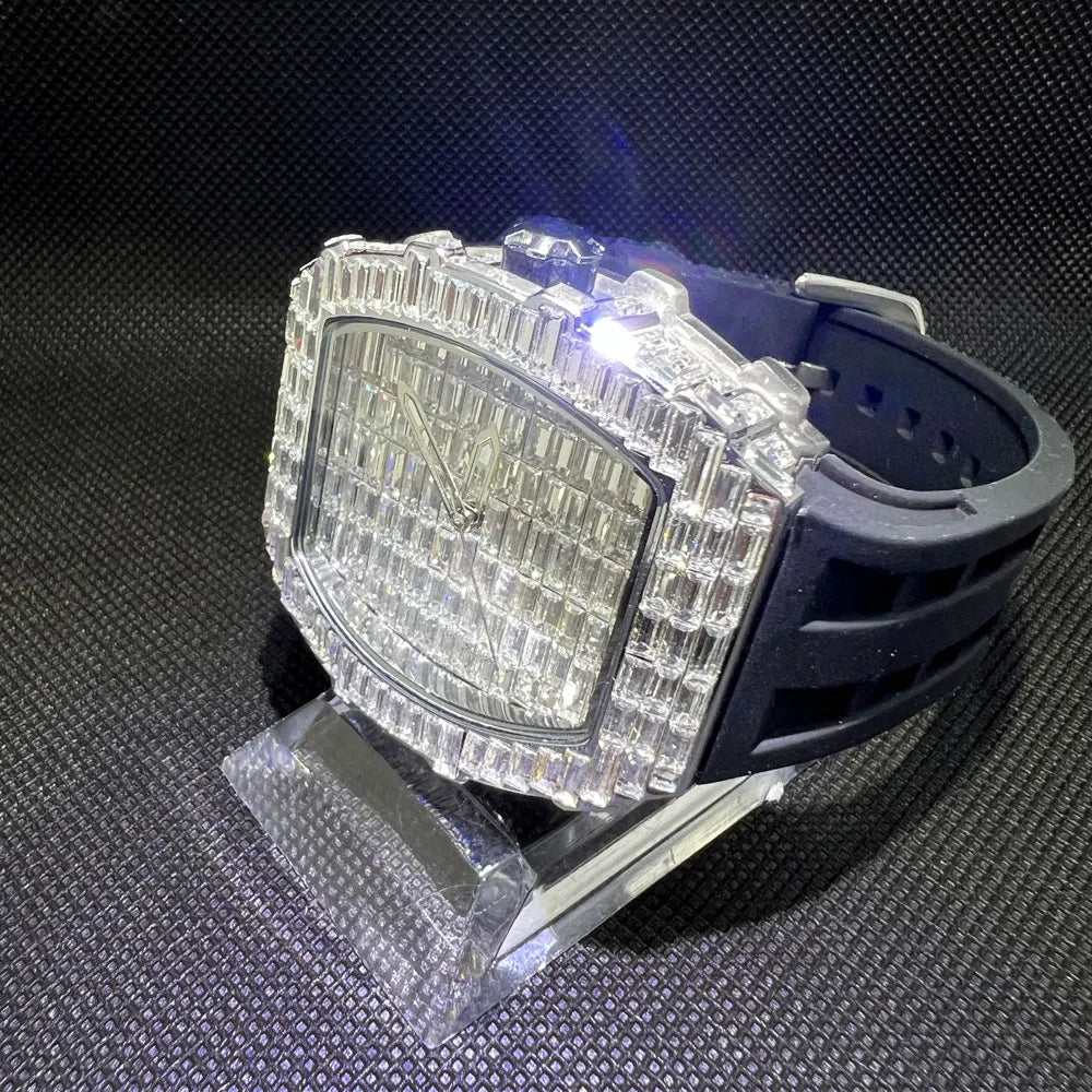 Gearly Square Diamond Quartz