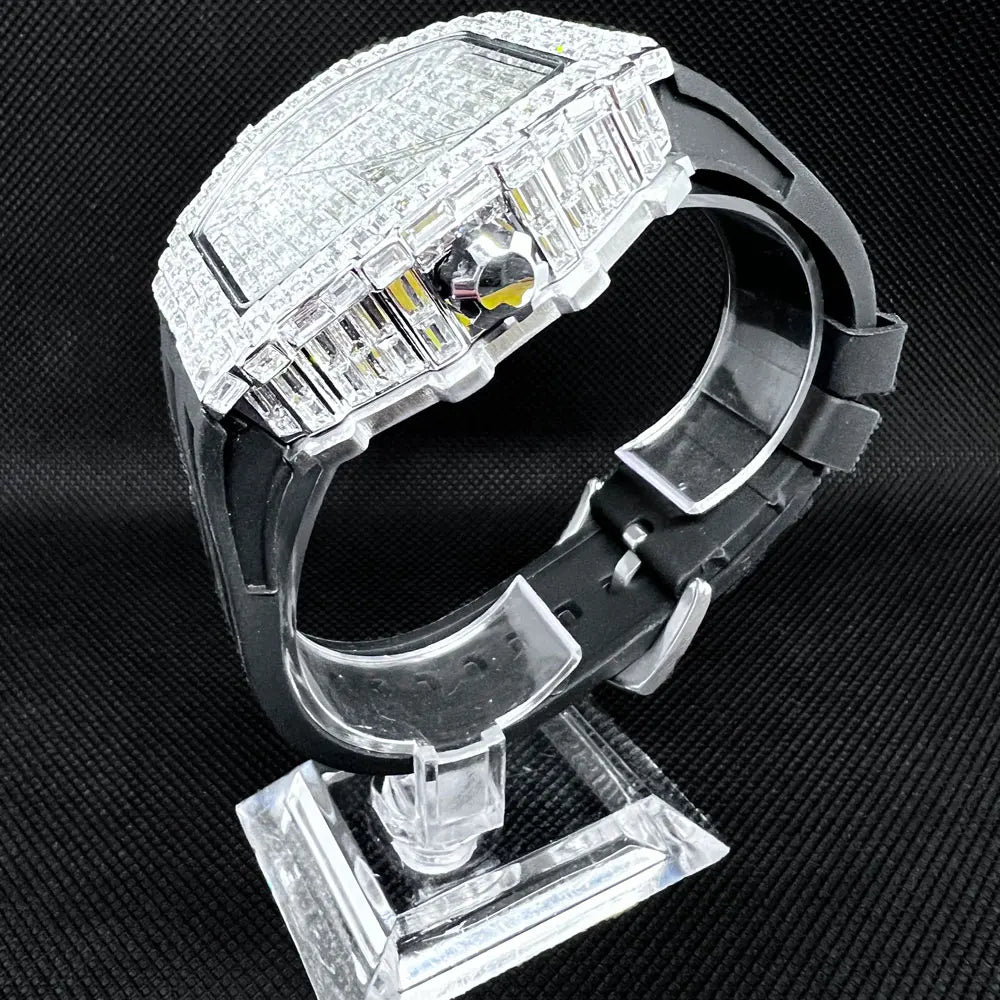 Gearly Square Diamond Quartz