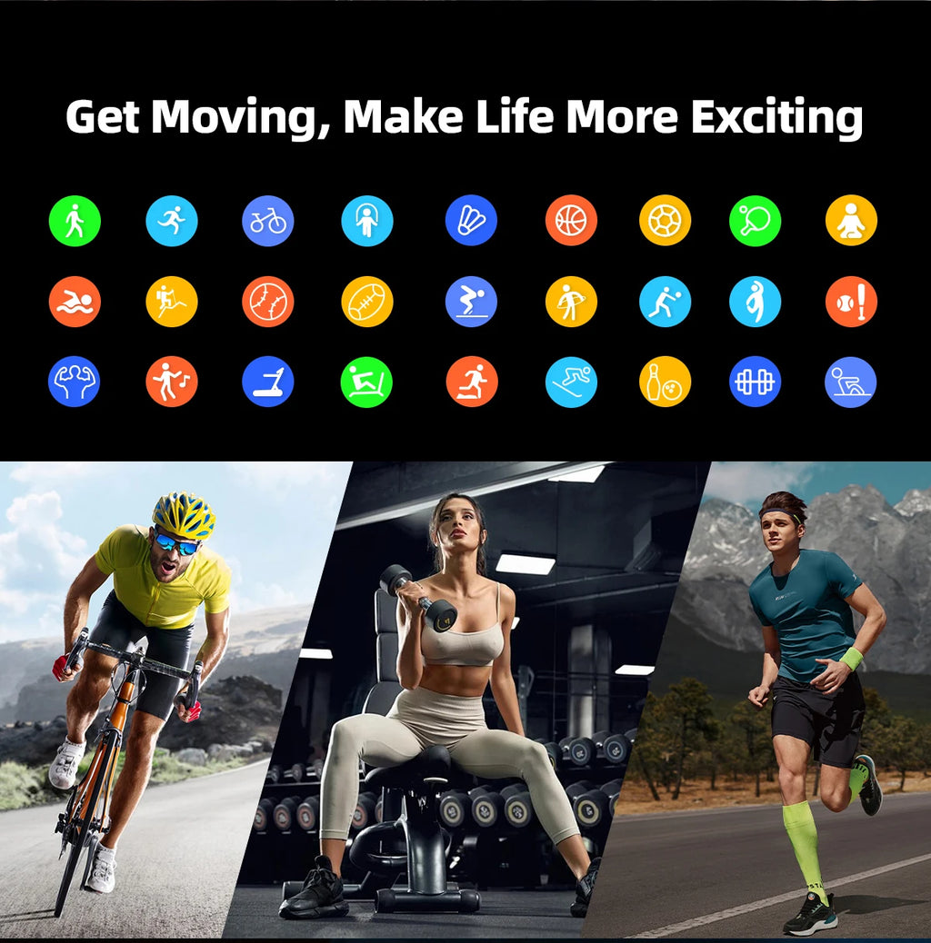 Gearly Ultra AMOLED Fitness